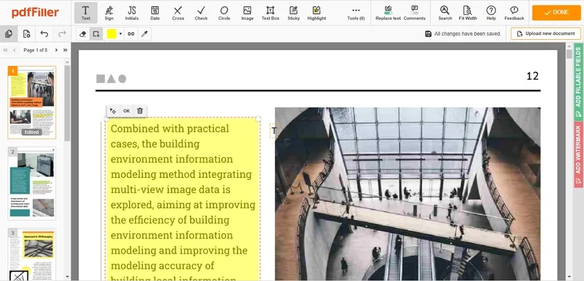 highlight text in pdf online with pdffiller