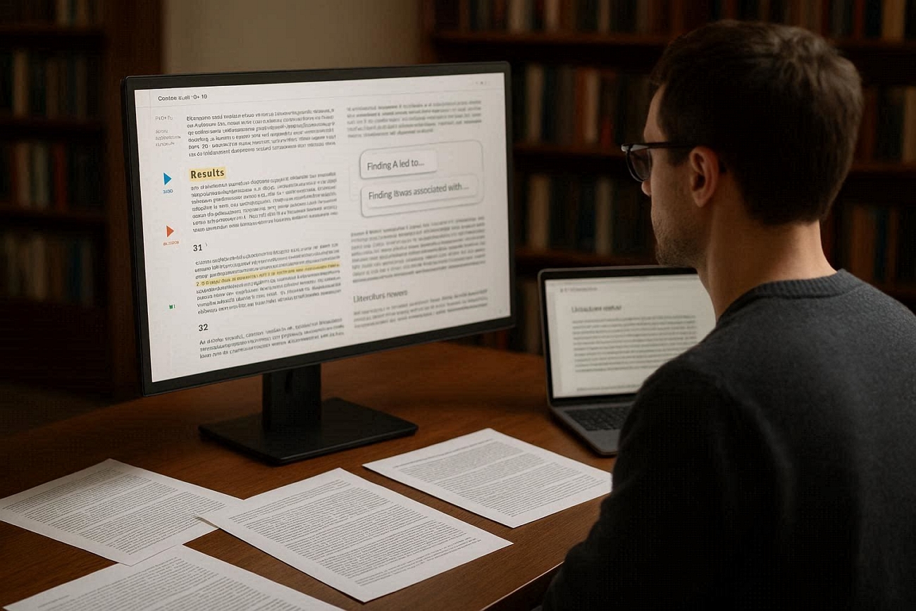 highlighting important information academic pages