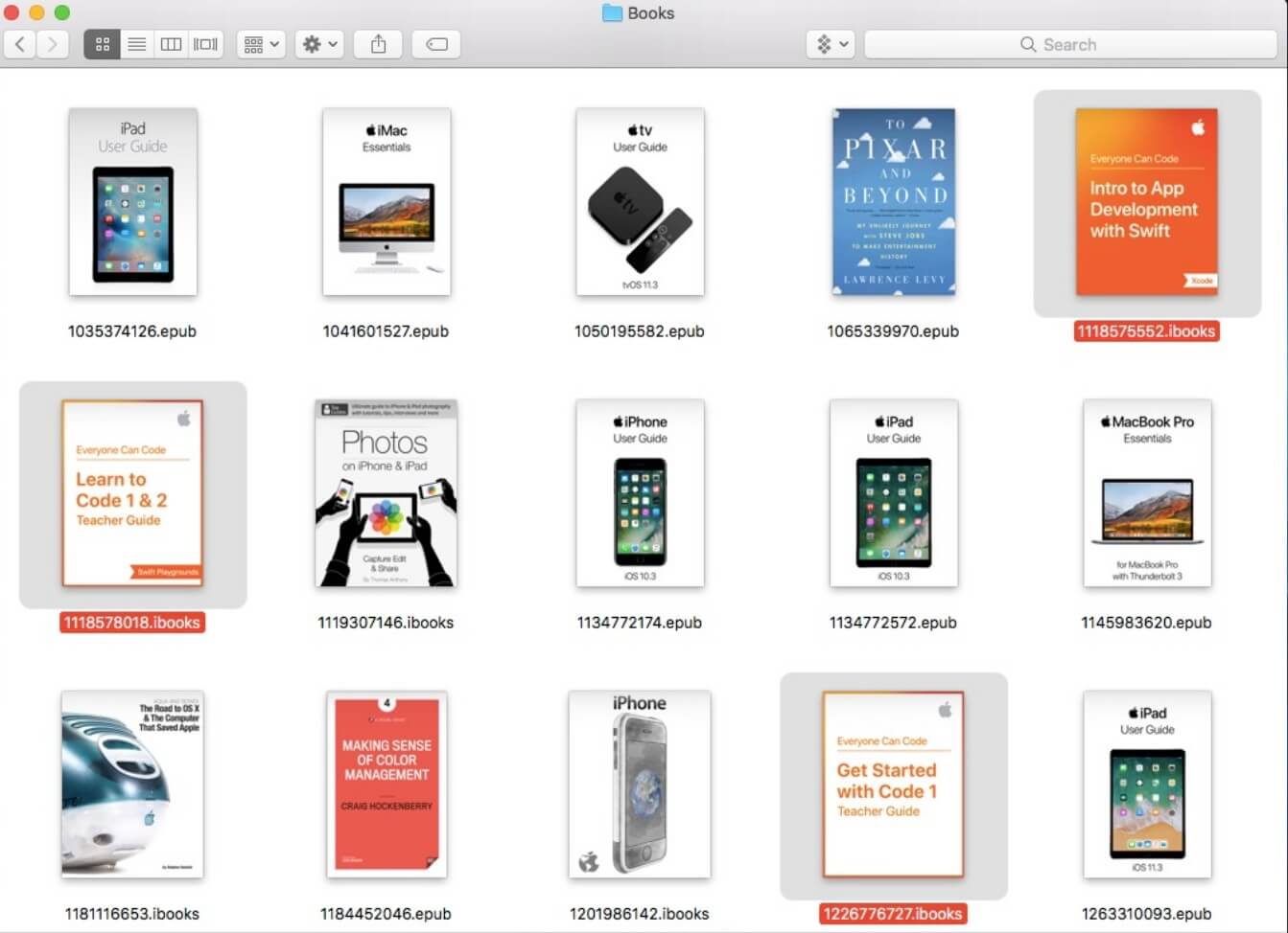 iBooks, lecteur de livres PDF