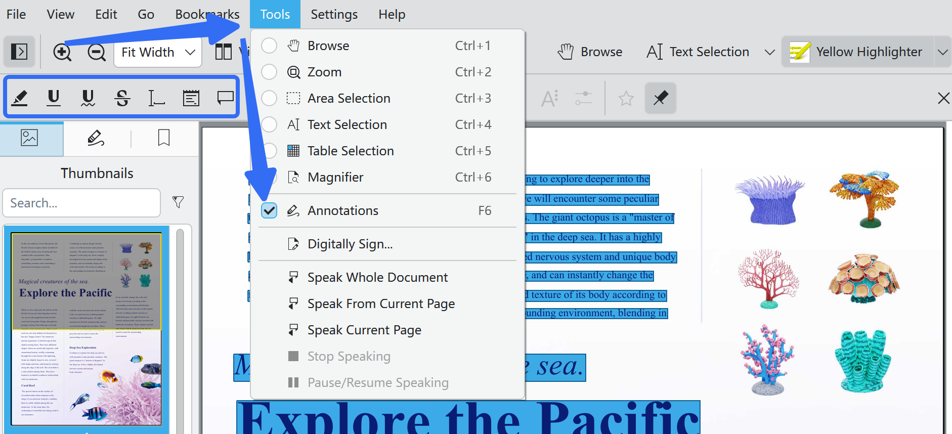 annotate pdf mac offline free