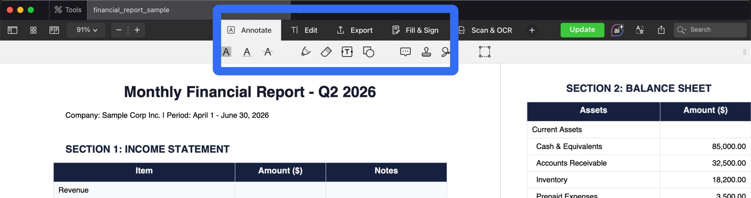 annotate pdf mac pdfexpert