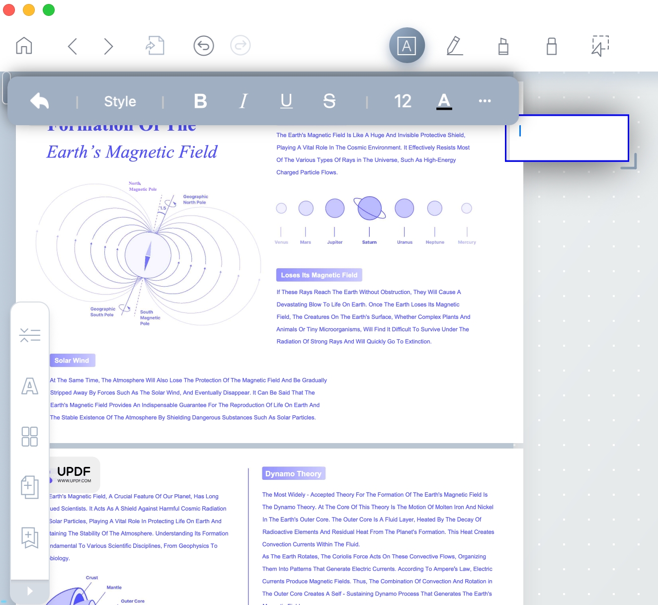annotate pdf mac on LiquidText