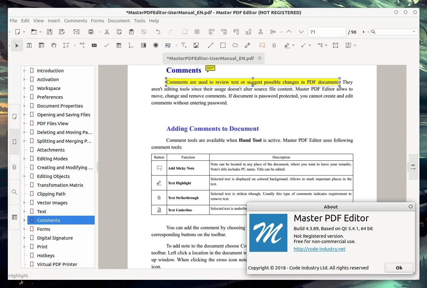 master free pdf editor ubuntu