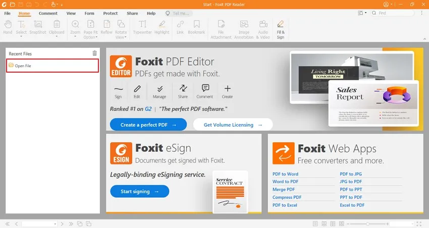 Foxit PDF Reader