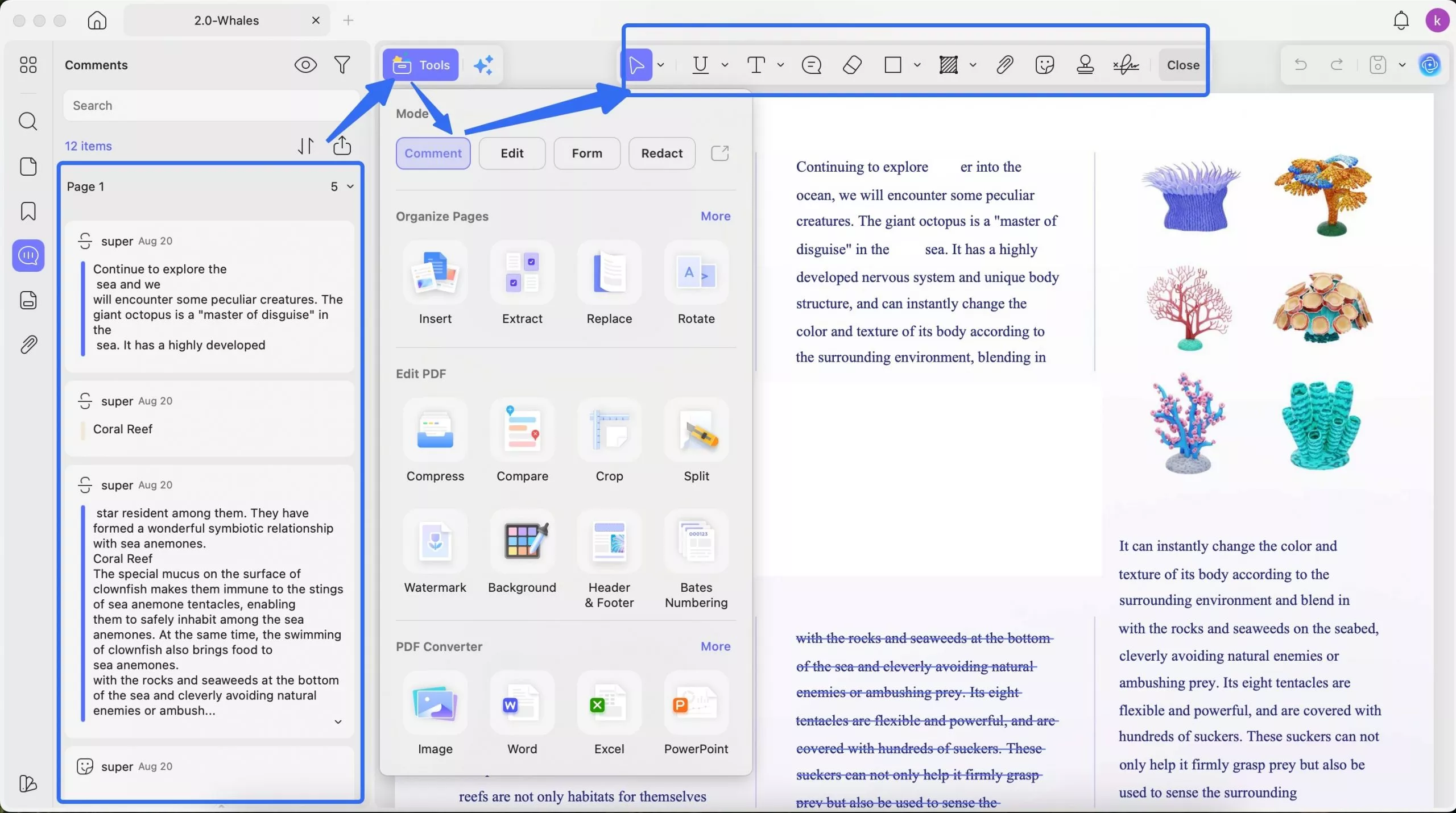 pdf annotator mac updf