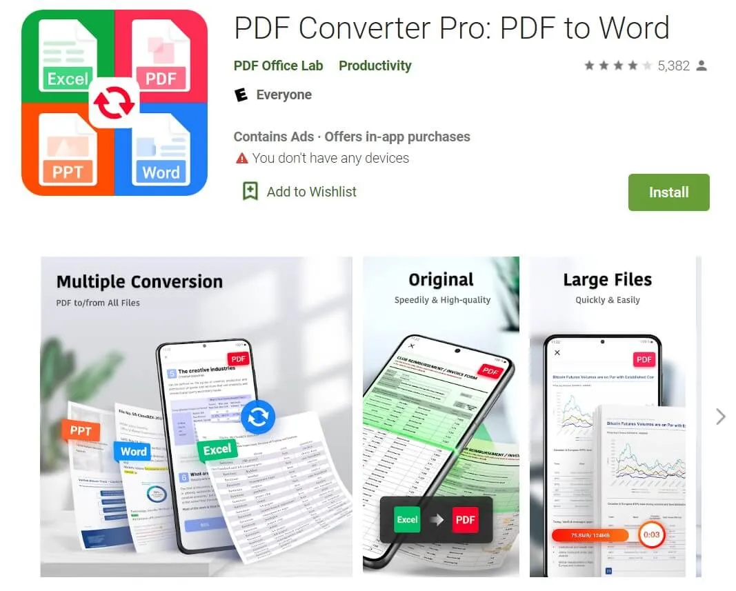 best pdf converter app for android