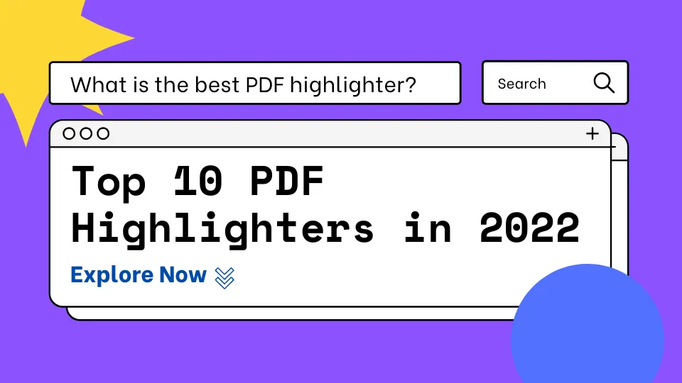 Top 10 PDF Highlighters for PC and Mac in 2023