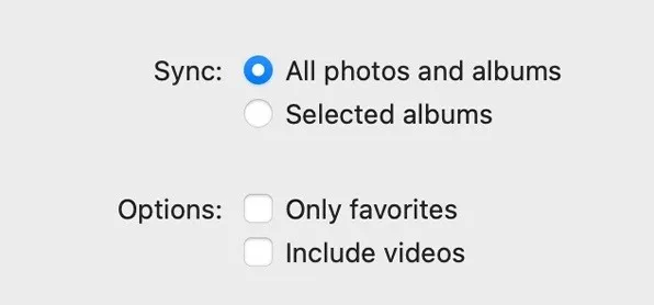 how to sync photos from iphone to mac icloud