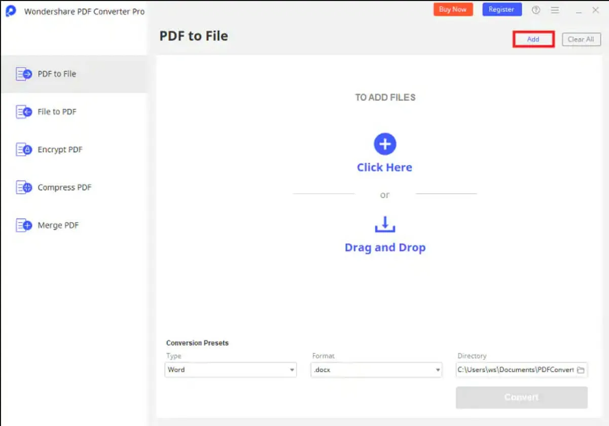 kostenloser PDF Konverter Wondershare PDF Konverter