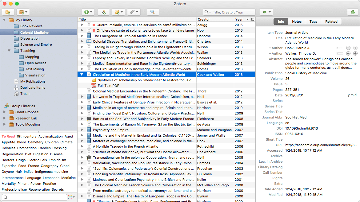 Using Zotero to write research Paper