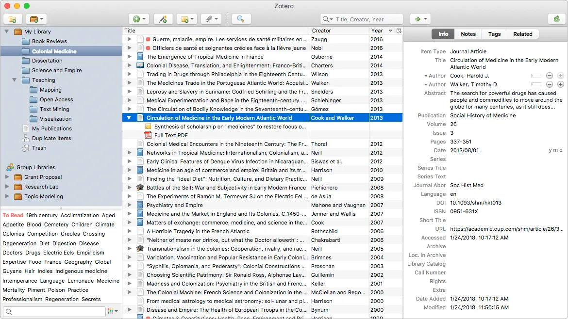 Using Zotero to write research Paper