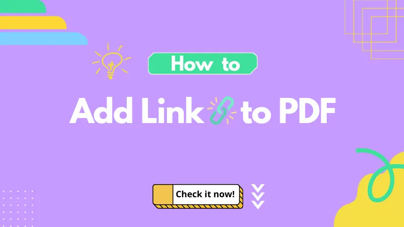 How to Add a Link to PDF on Windows and Mac