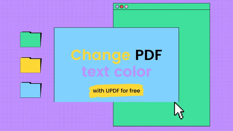 How to Change PDF Text Color with The Simplest Method