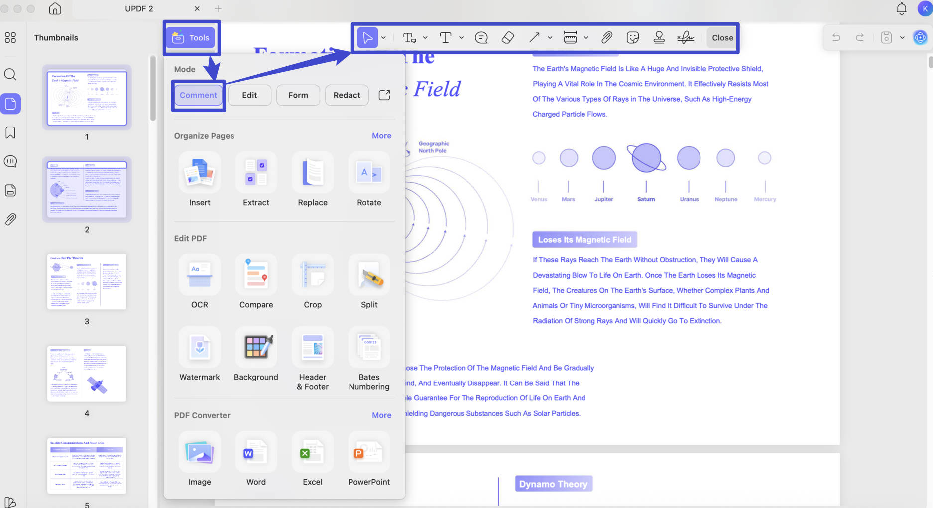 how to write on pdf file on mac