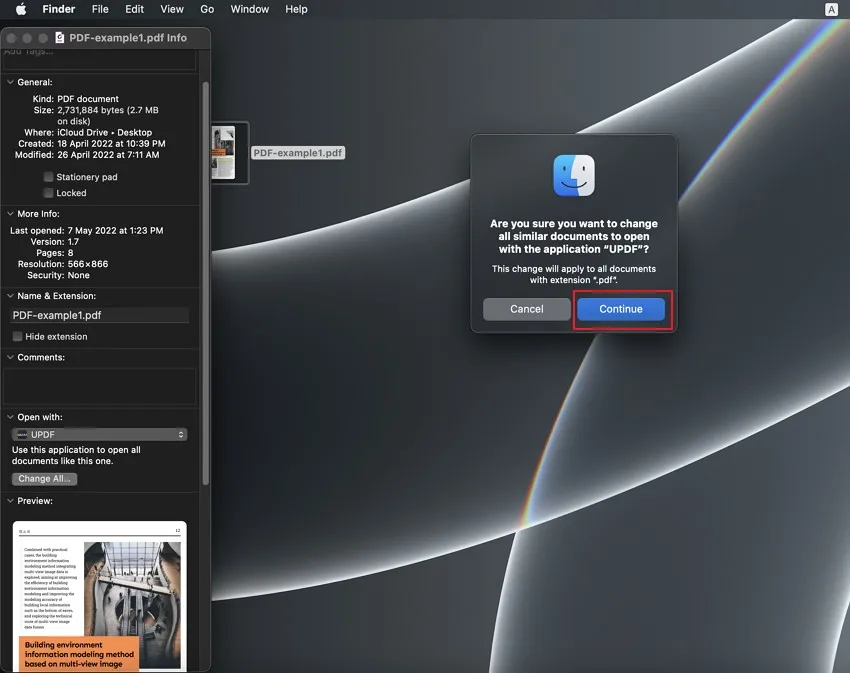 Wie ändere ich den Standard-PDF-Viewer auf dem Mac? 
