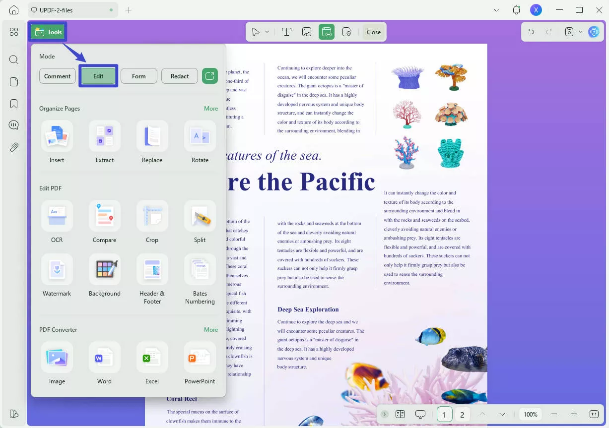 edit pdf