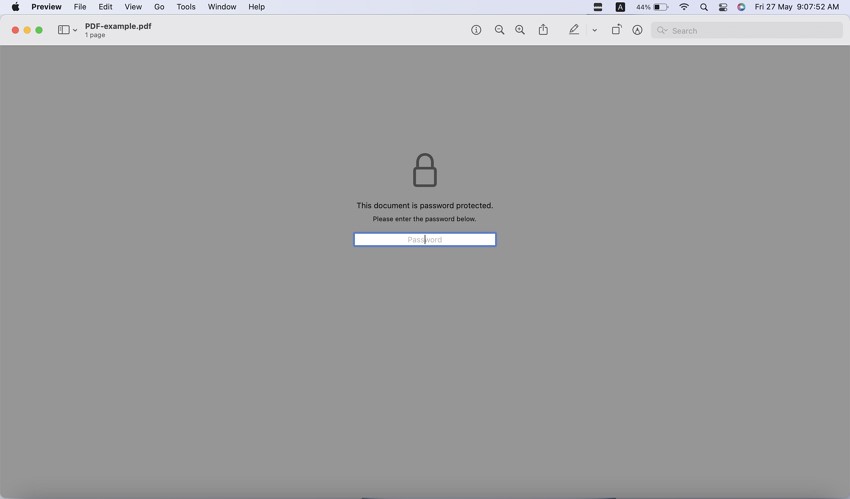 Criptografia de PDF