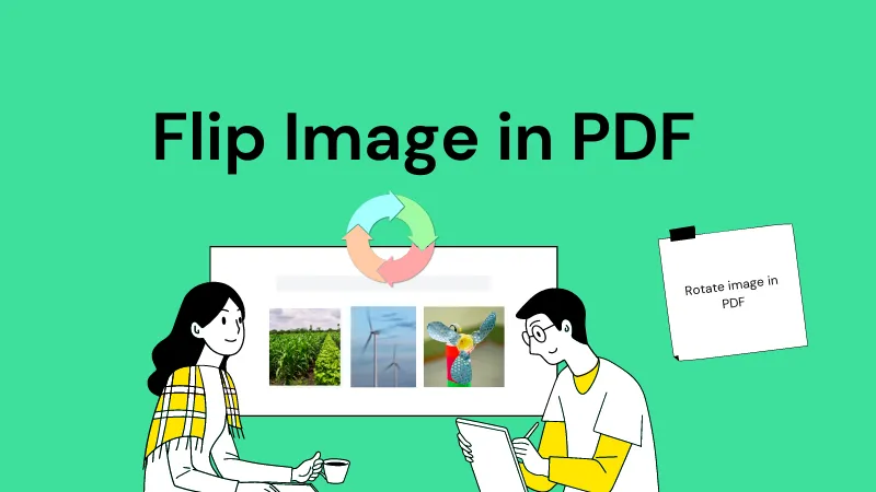 How to Flip a PDF Image or the Whole Page