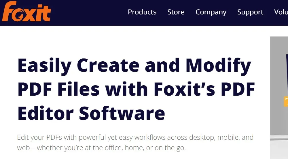 pdf 編寫器應用程式 Foxit