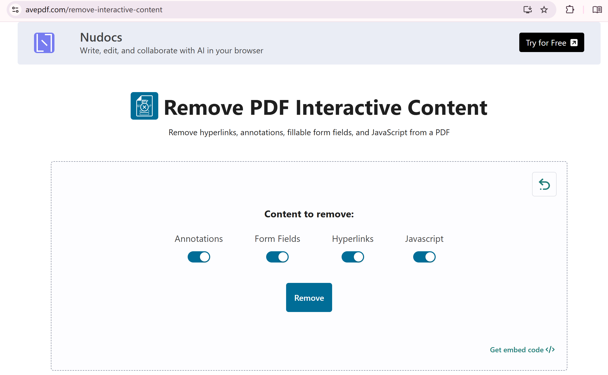 remove annotation from pdf online