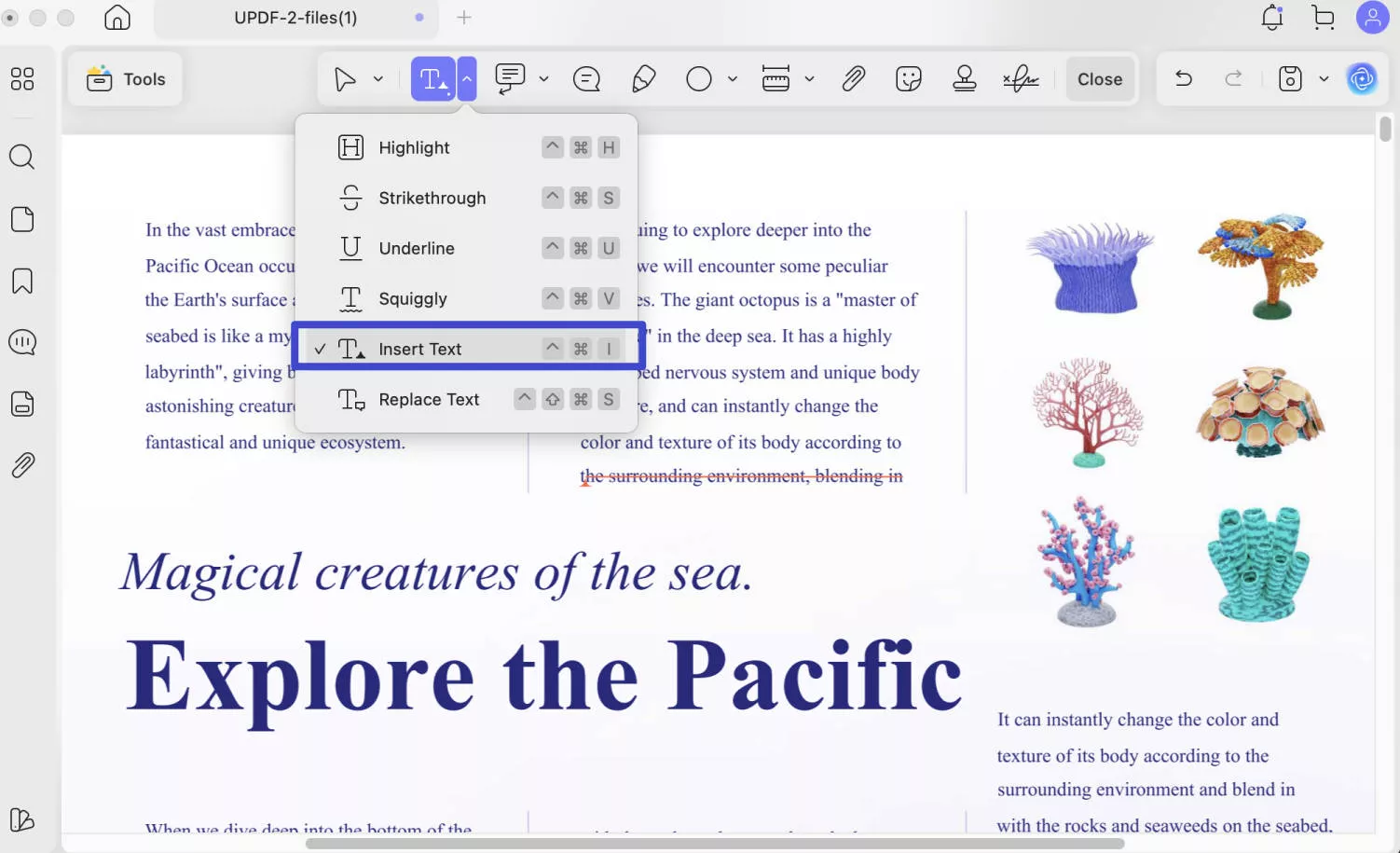 how to write on a pdf document