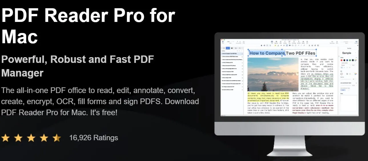 pdf reader pro pdf form maker mac