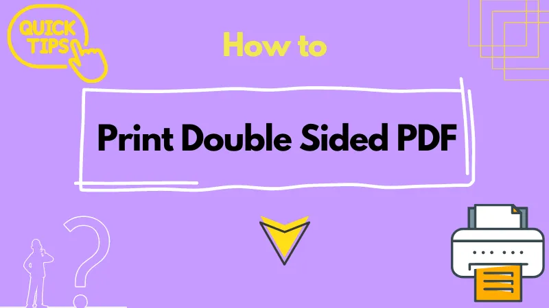 Come stampare rapidamente un PDF fronte/retro