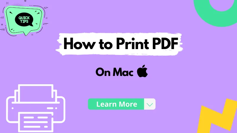 How to Print PDFs on Mac Effortlessly Using Two Free Methods