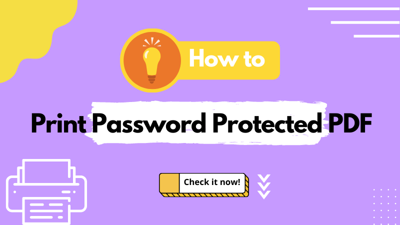 How To Print Password Protected PDF Detailed Steps UPDF