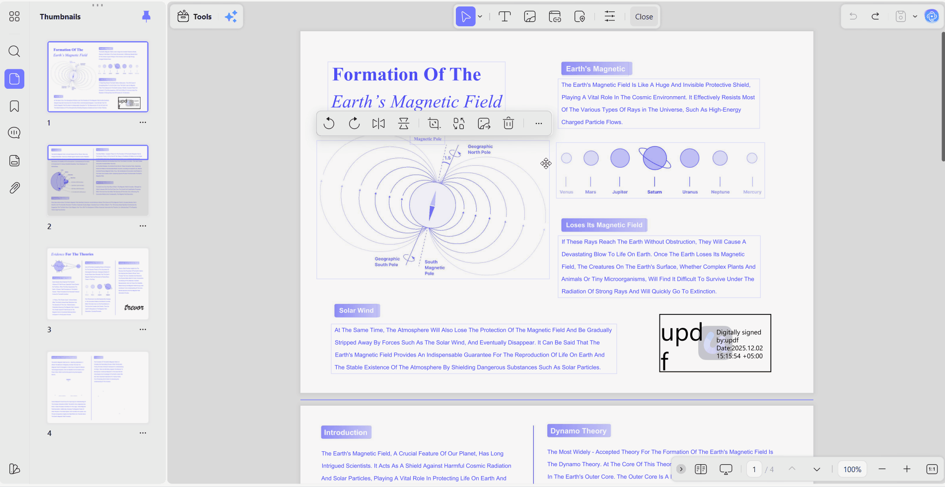 align updf pdf page grid