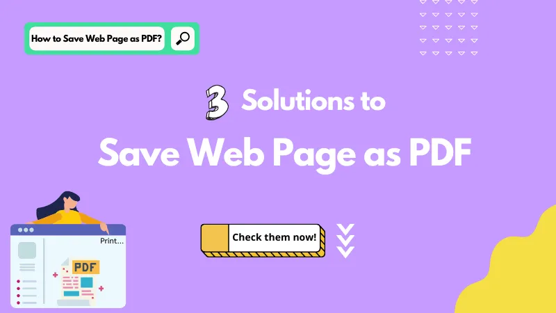 Comment enregistrer une page Web en PDF en 3 méthodes gratuites