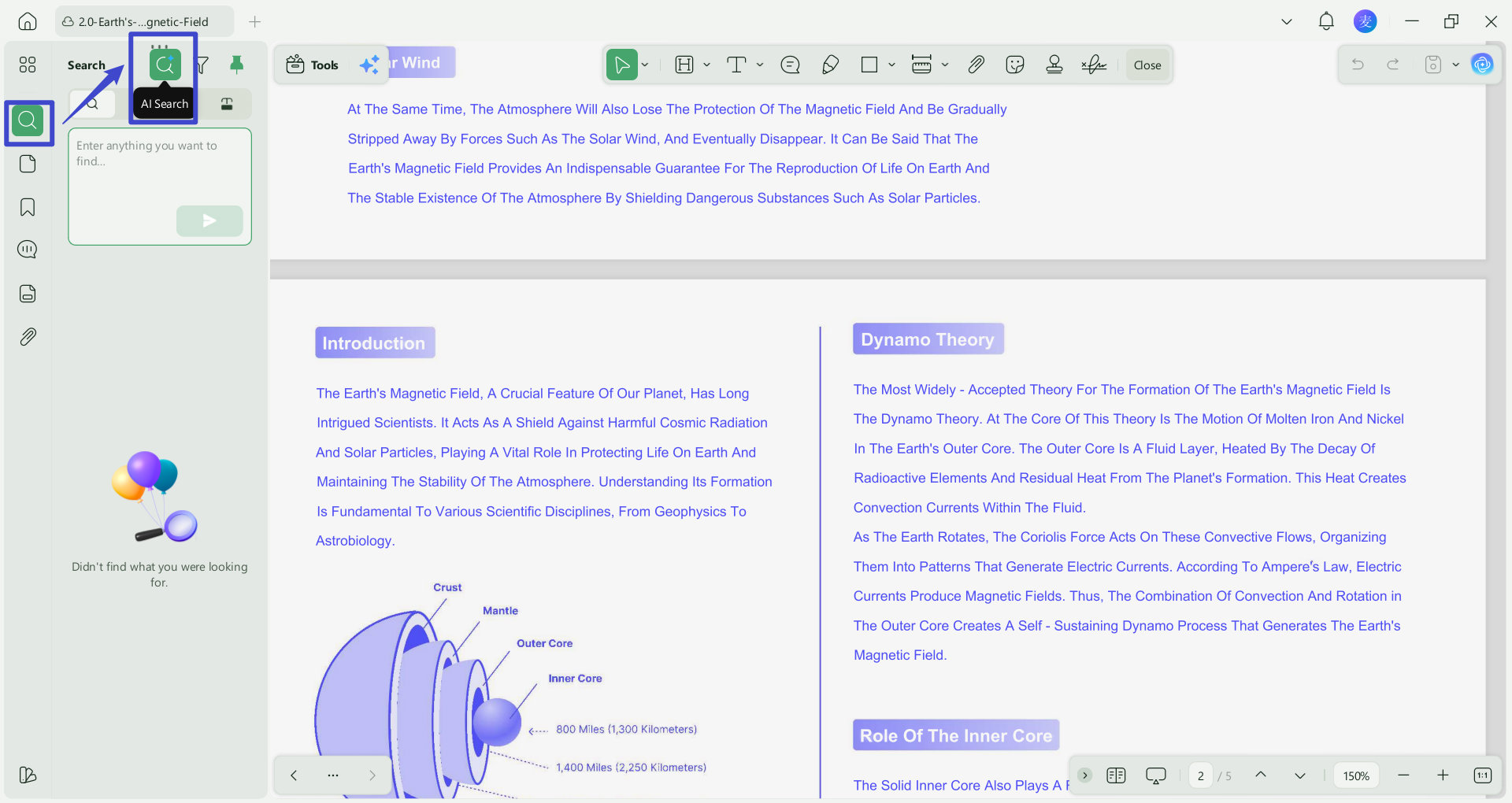 on scanned PDFs 