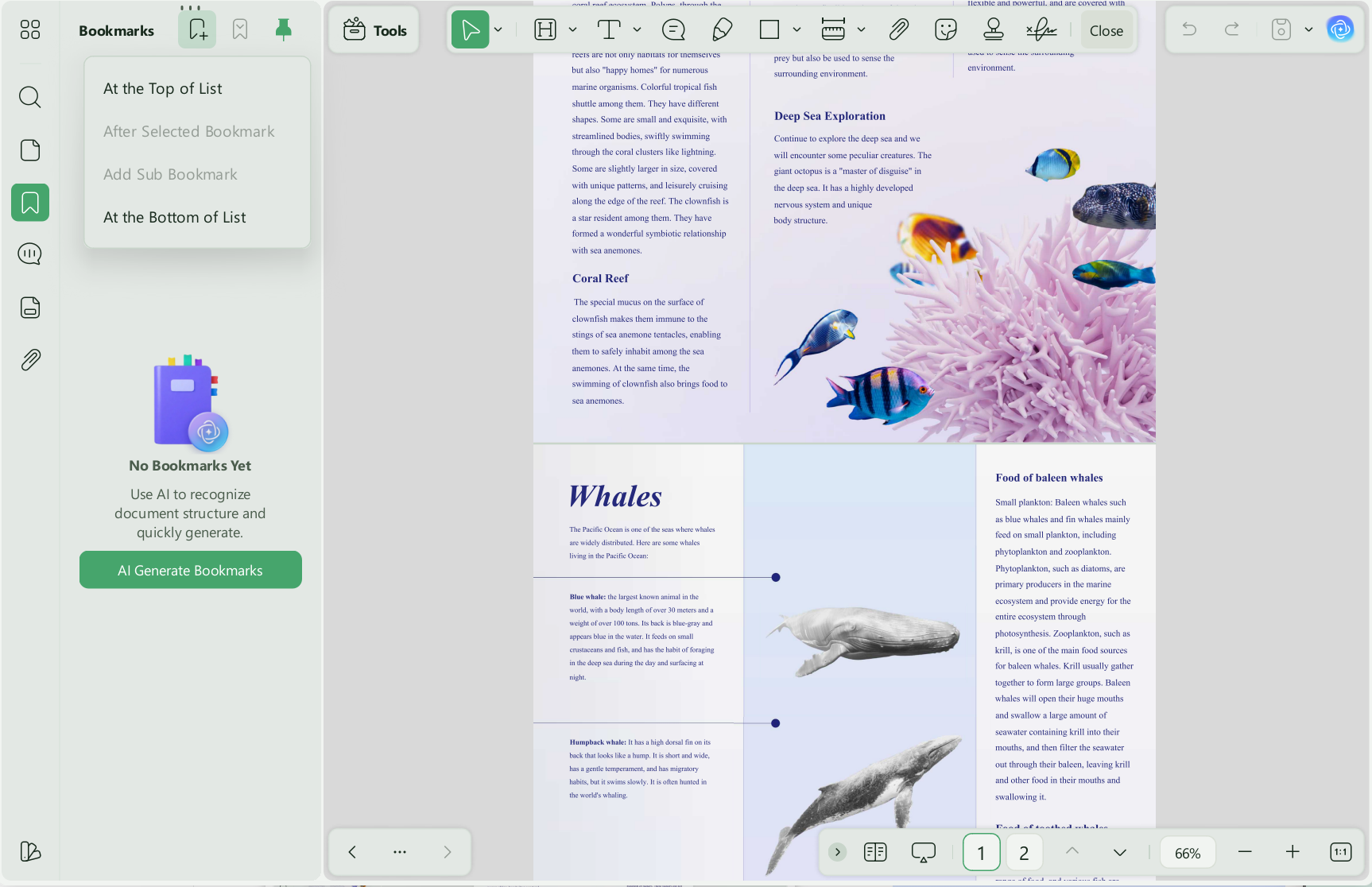 add bookmark manually