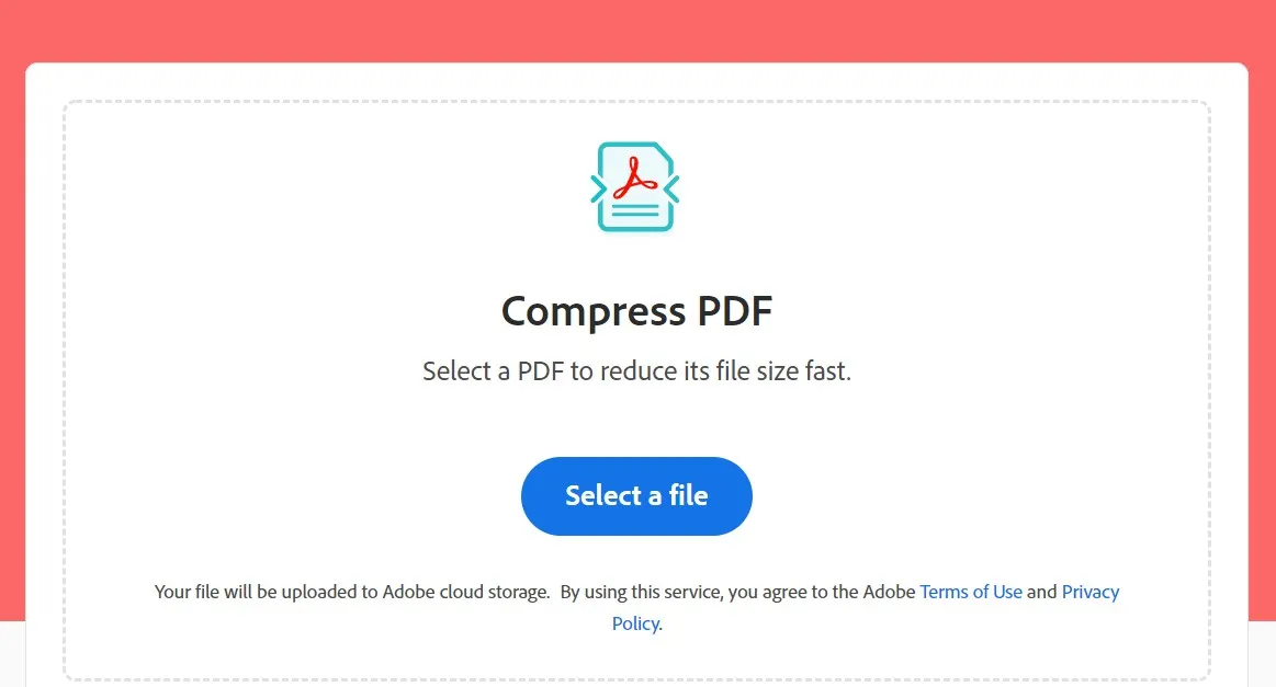 برنامج ضغط ملفات pdf اون لاين