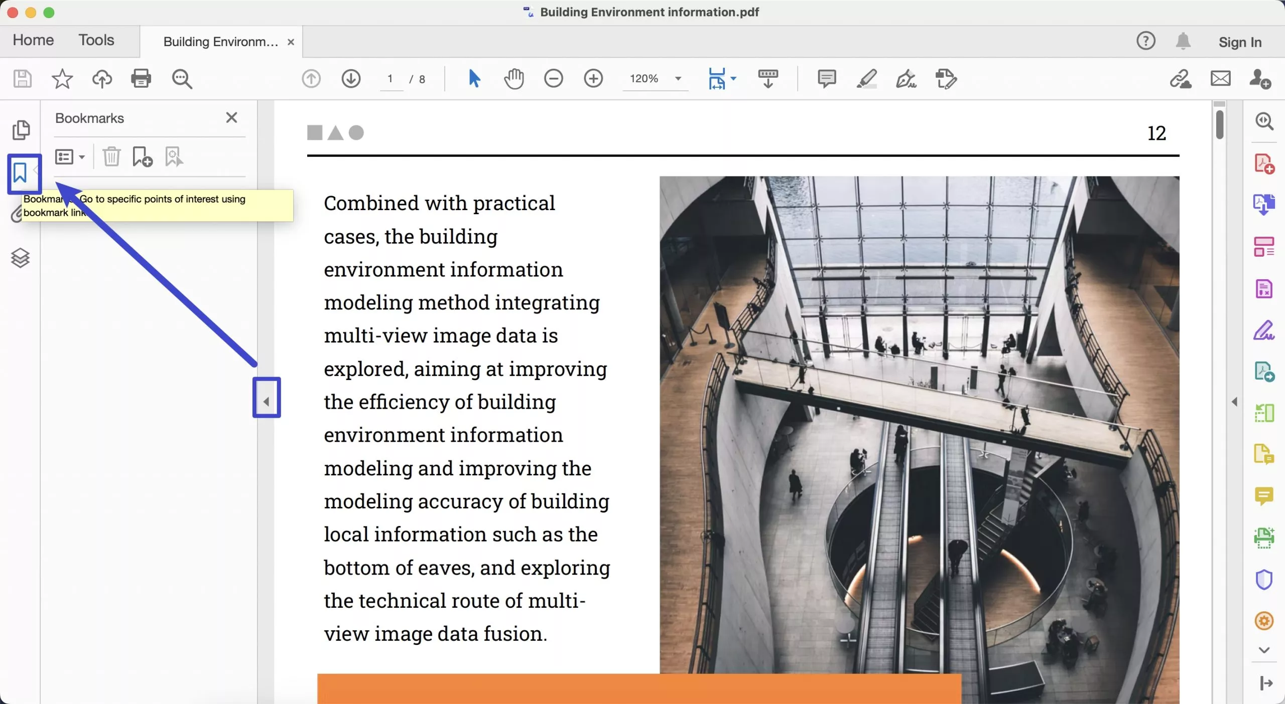 bookmark acrobat mac
