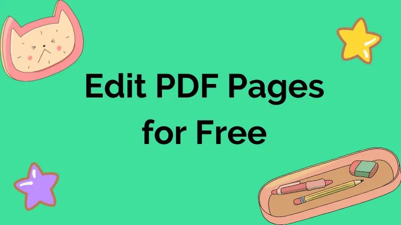 Comment modifier une page PDF gratuitement