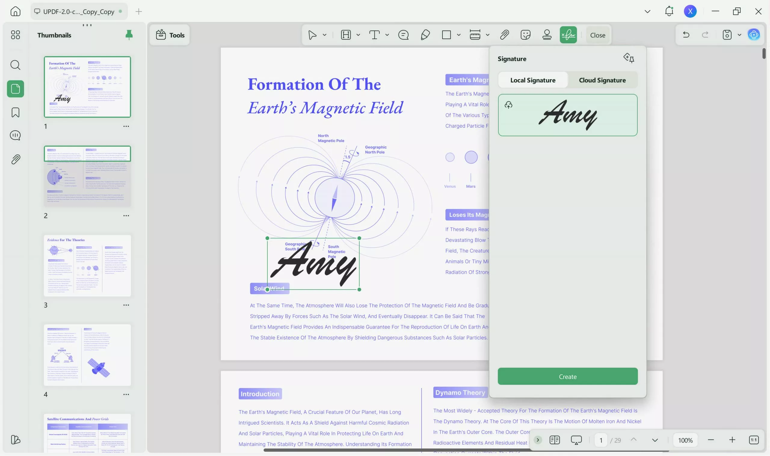 Electronic Signature 