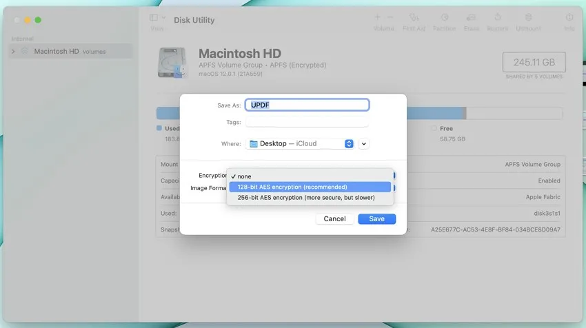 how to password protect a folder on mac monterey