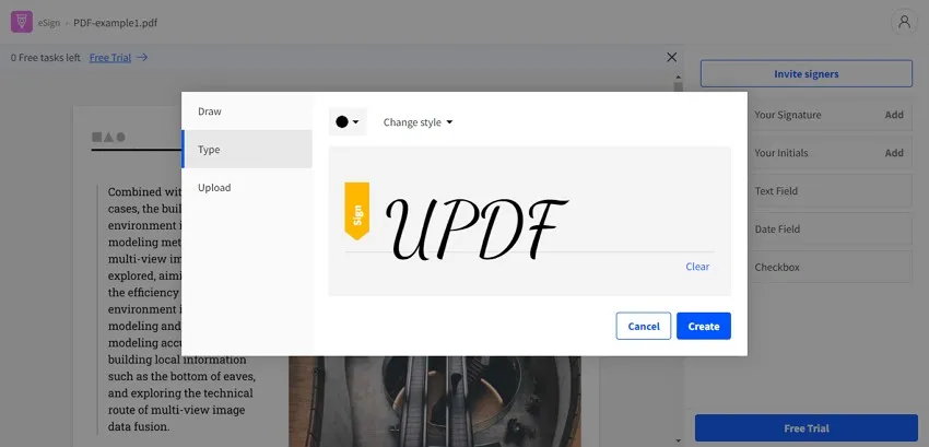 online PDF-Signatur-Tool smallpdf