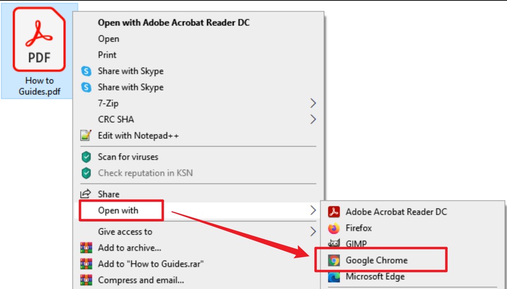 chrome open pdf in browser