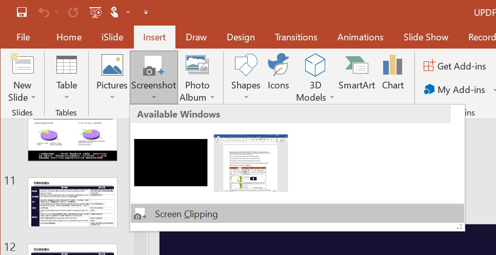 open pdf in powerpoint presentation mode