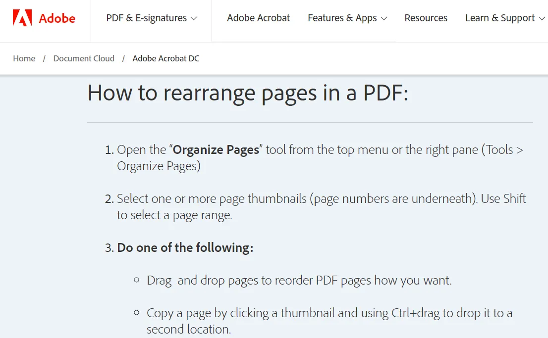 pdf organizer online