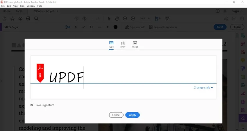 Adobe PDF 서명