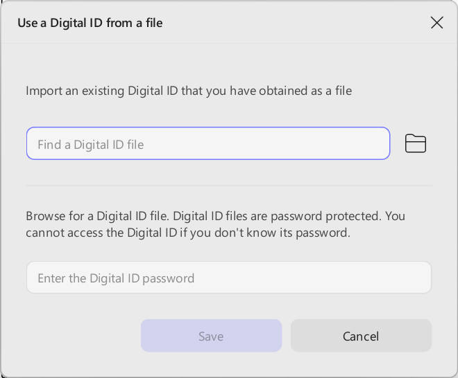 select file to import digital signature to pdf updf windows