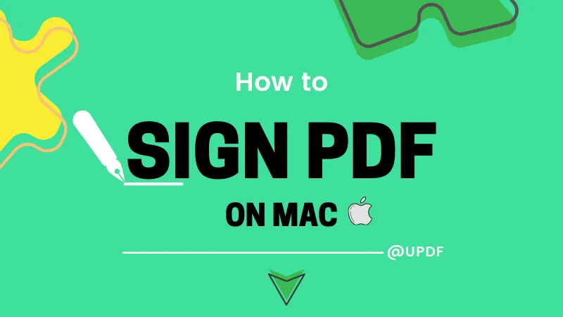 How to Sign PDF on Mac