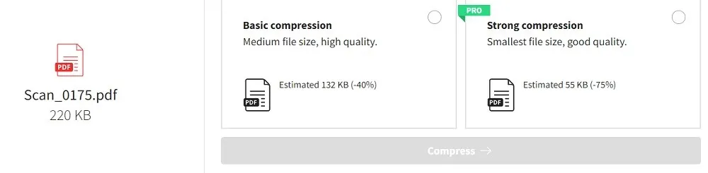 reducir el tamaño del archivo pdf mac