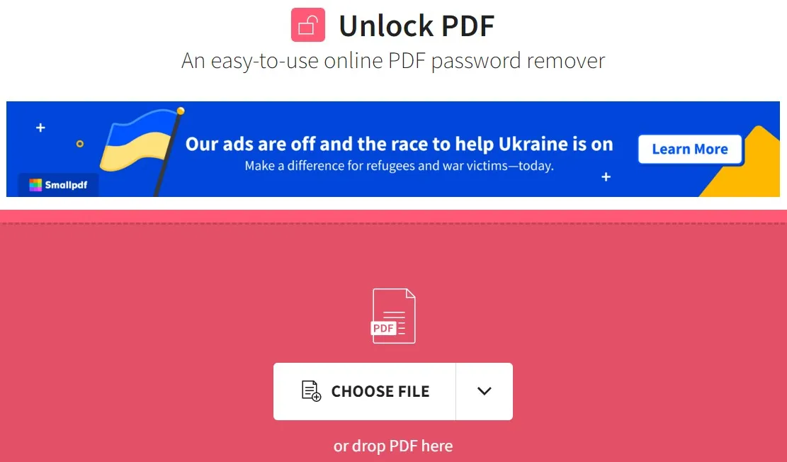 unlock pdf online smallpdf