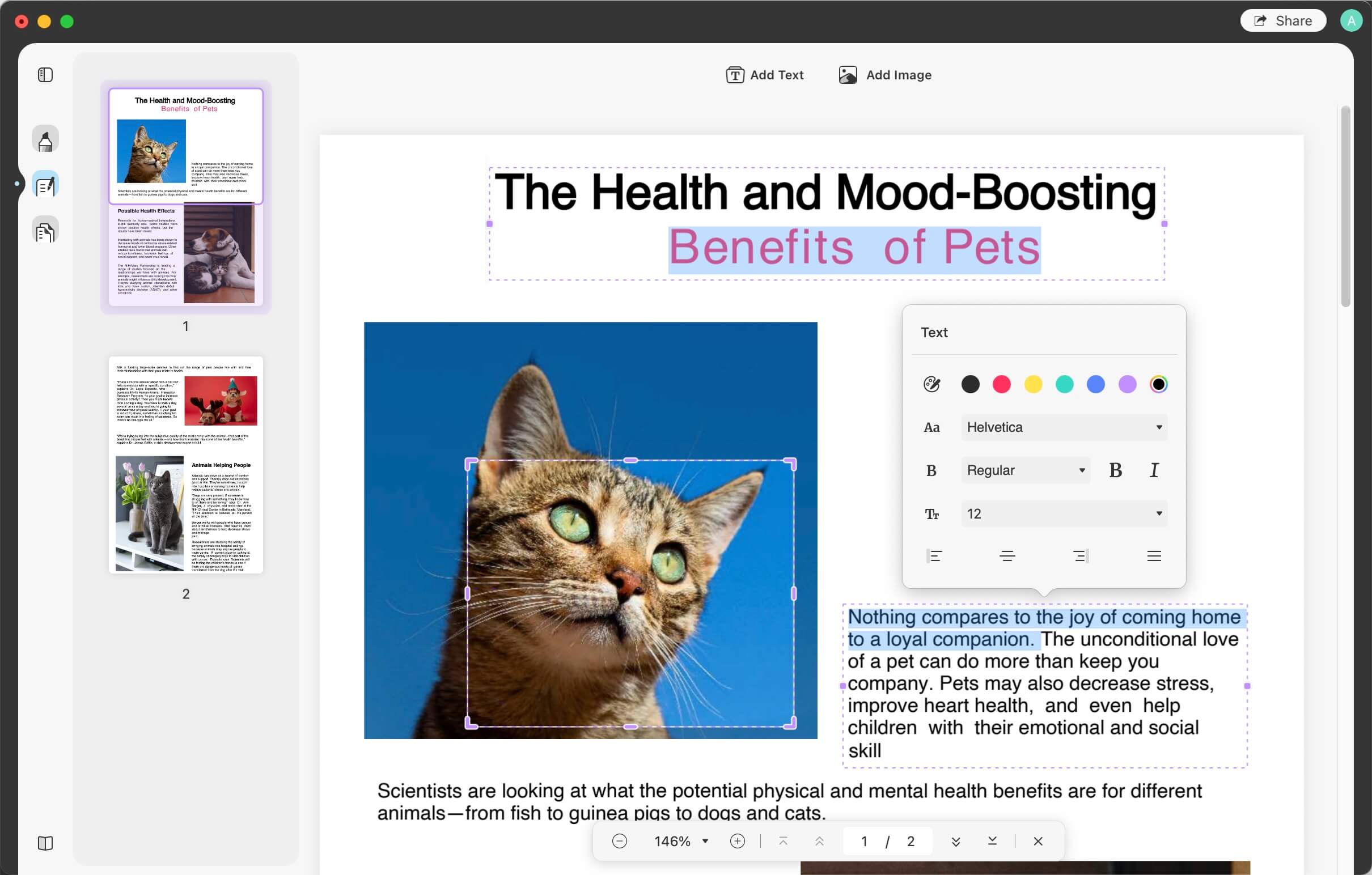 How To Change Pdf Text Color For Free Updf How To Change Pdf Text Color For Free Updf