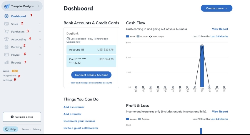 wave finance management app