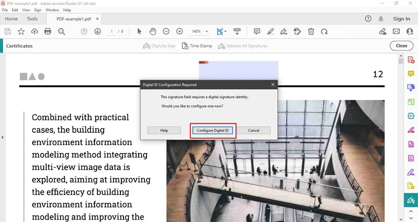 adicionar assinatura digital em pdf com adobe